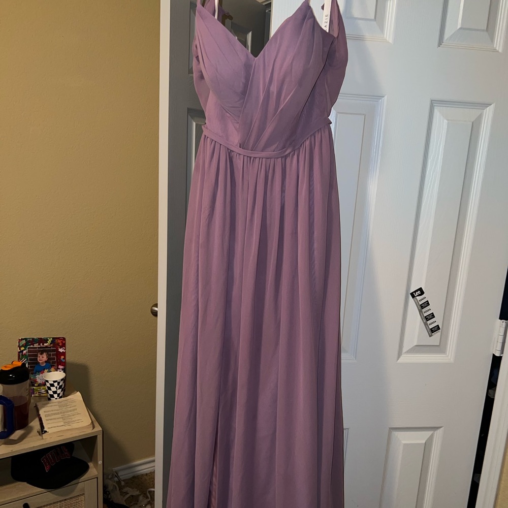 Lavender formal dress
